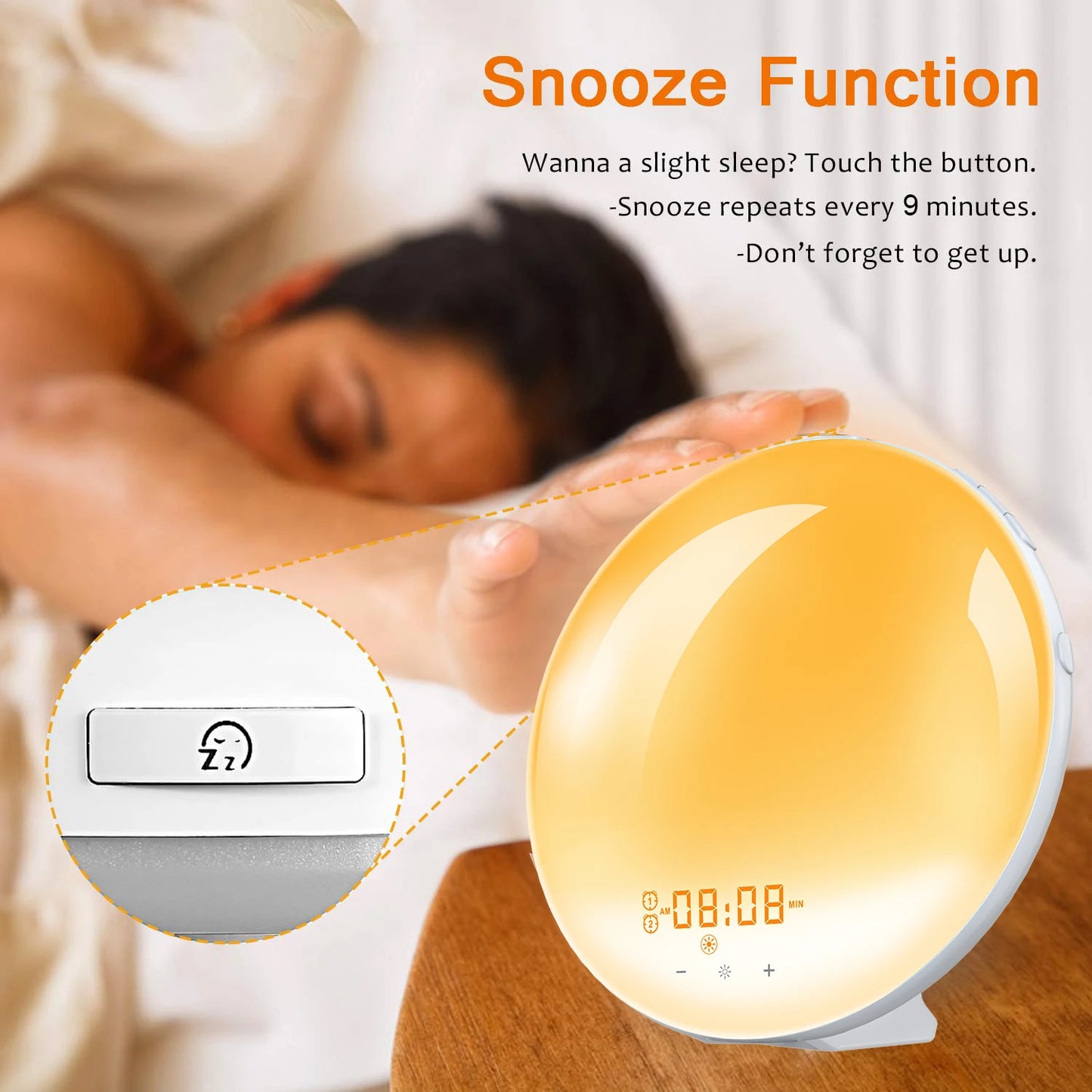 LumiWake Sunrise Simulation Lamp