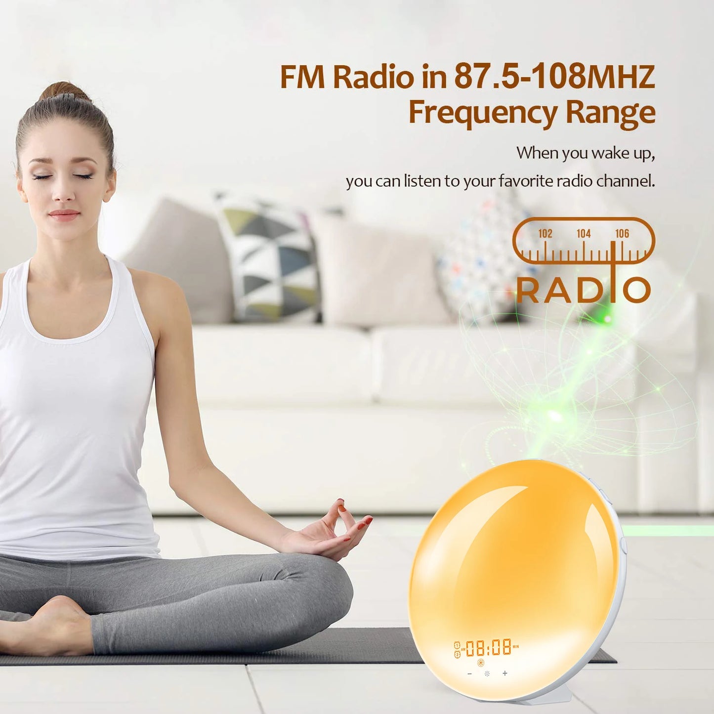 LumiWake Sunrise Simulation Lamp