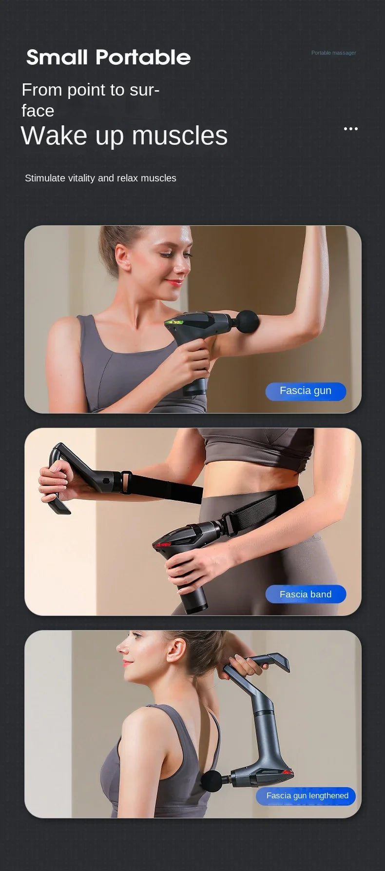 PrimeRelief Performance Massage Gun